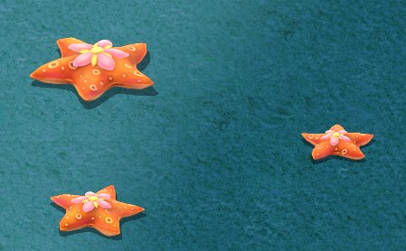 submarine cartoon world - love five-pointed star 3D Model .c4d .max .obj .3ds .fbx .stl .blend 