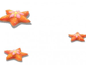 submarine cartoon world - love five-pointed star 3D Model