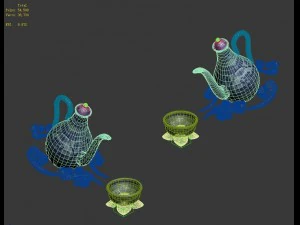 wine square - wine pot 3D Model