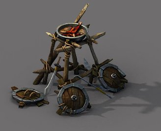 barracks - brazier 3Dモデル .c4d .max .obj .3ds .fbx .stl .blend 