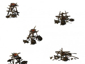 barracks - brazier 3Dモデル