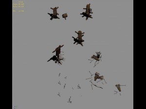 barracks - arrows 3D Model