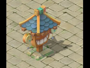 cartoon version - rattle plate Modelo 3D