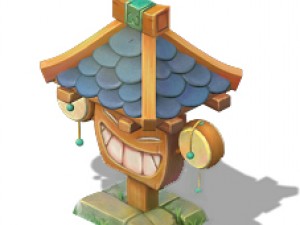 cartoon version - rattle plate Modelo 3D