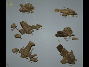 cartoon version - ufo 3D Model