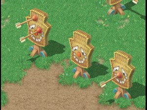 cartoon version - tragic arrow target 3D मॉडल