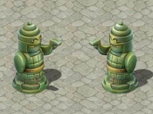 cartoon version - statue man 3D Модель