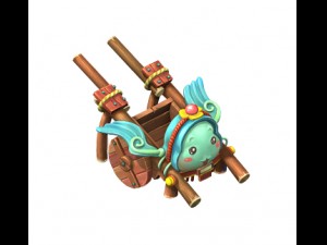 cartoon version - fly 3D 模型