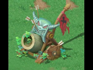 cartoon version - wind magic cannon 3D Model