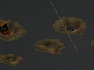 cartoon version - wind magic cannon 02 Modello 3D