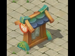 cartoon version - bulletin board 3D Model