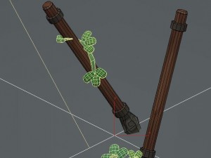 cartoon edition - ancient battlefield arrows 3D 모델