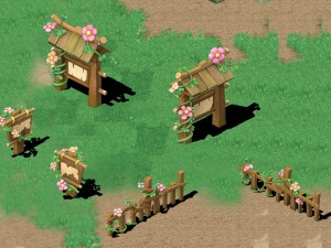 cartoon version - flower sign 3D Model