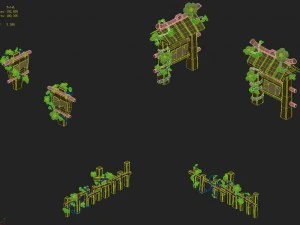 cartoon version - flower sign 3D Model