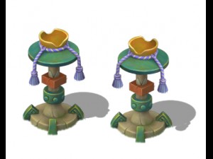 cartoon version - goblet of fire 3D Model