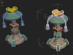 cartoon version - goblet of fire 3D Model