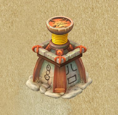 cartoon version - god lamp Modello 3D .c4d .max .obj .3ds .fbx .stl .blend 