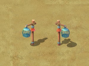 cartoon version - cage - execution ground Modèle 3D