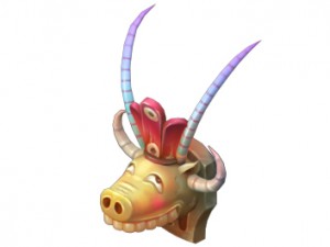 cartoon version - exorcise the strange 3D Model