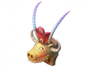 cartoon version - exorcise the strange 3D Model