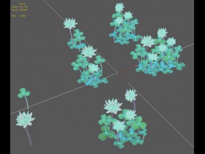 cartoon version - clover Modello 3D