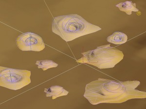 cartoon version - desert whirlpool Modello 3D