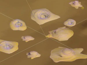 cartoon version - desert whirlpool 3D Model