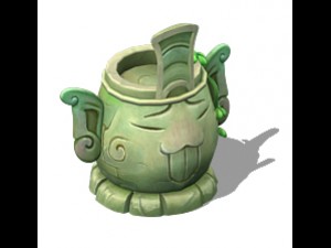cartoon version - naughty statue Modello 3D