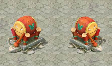 cartoon version - snare drums 3D Model .c4d .max .obj .3ds .fbx .stl .blend 
