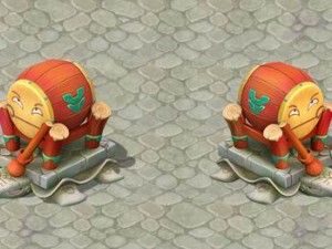 cartoon version - snare drums 3D Model