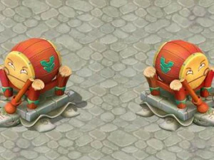 cartoon version - snare drums 3D Model