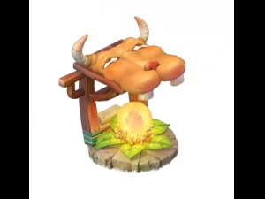 cartoon version - lucky lights 3D Model