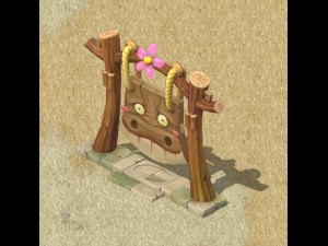 cartoon version - shame shame echo board 3D Модель