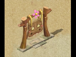 cartoon version - shame shame echo board 3D Model