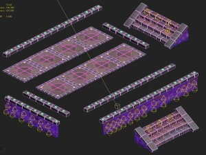 cartoon hell - to possession stone brick surface 3D Model