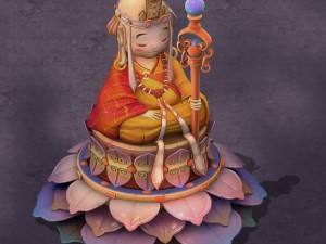 cartoon hell - to the king of the buddha 3D-Modell