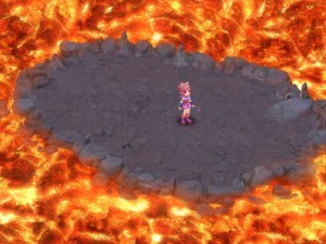 cartoon hell - hell grudge and around the surface 3D Model