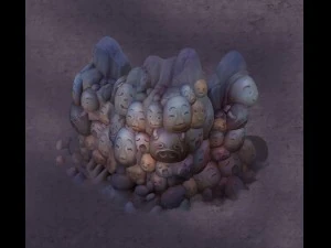 卡通地狱-地狱百鬼 3D 模型