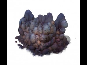 cartoon hell - hell hundred ghosts 3D 模型