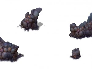 cartoon hell - hell hundred ghosts 3D Model