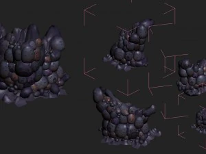 cartoon hell - hell hundred ghosts 3D Model