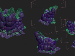 cartoon hell - hell hundred ghosts 3D Model