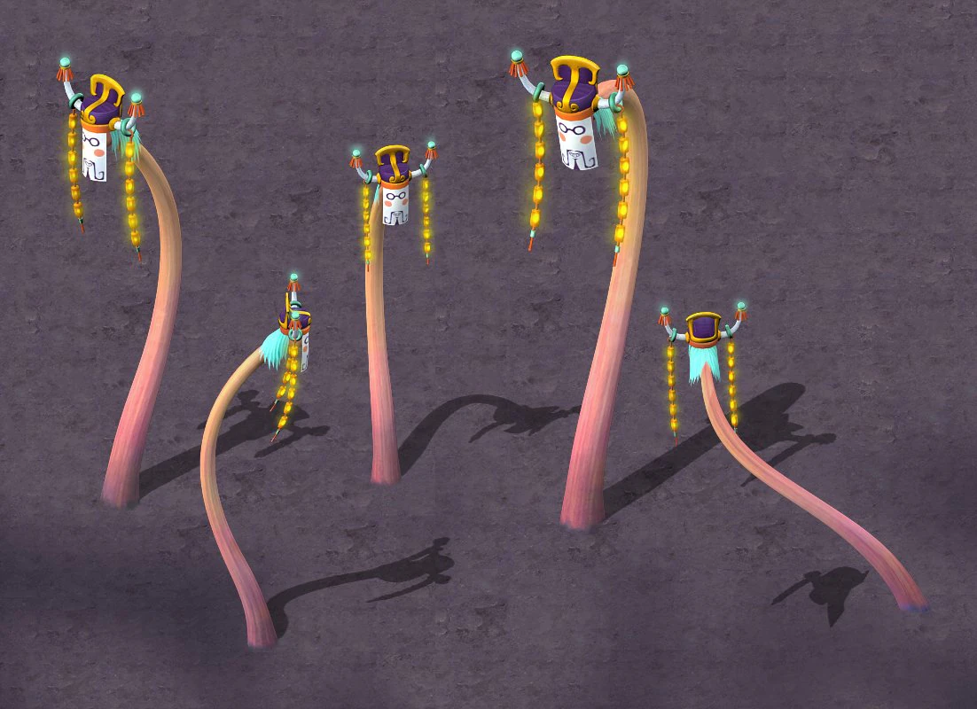 cartoon hell - hell supervisor 3D Model .c4d .max .obj .3ds .fbx .stl .blend 