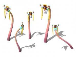 cartoon hell - hell supervisor Model 3D