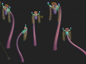 cartoon hell - hell supervisor Model 3D