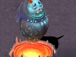 cartoon hell - hell prosecutor 3D Model