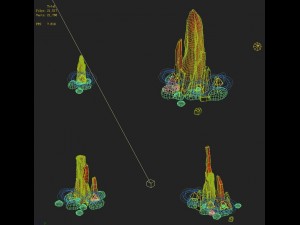 cartoon hell - hell stone 01 3D 모델