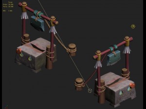 cartoon hell - tofu baby cut 3D 模型