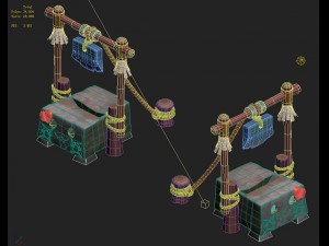 cartoon hell - tofu baby cut 3D 模型