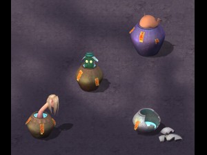cartoon hell - ghost urn 3Dモデル